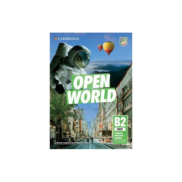 OPEN WORLD B2 FIRST SB WITH KEY (+ ONLINE PRACTICE)