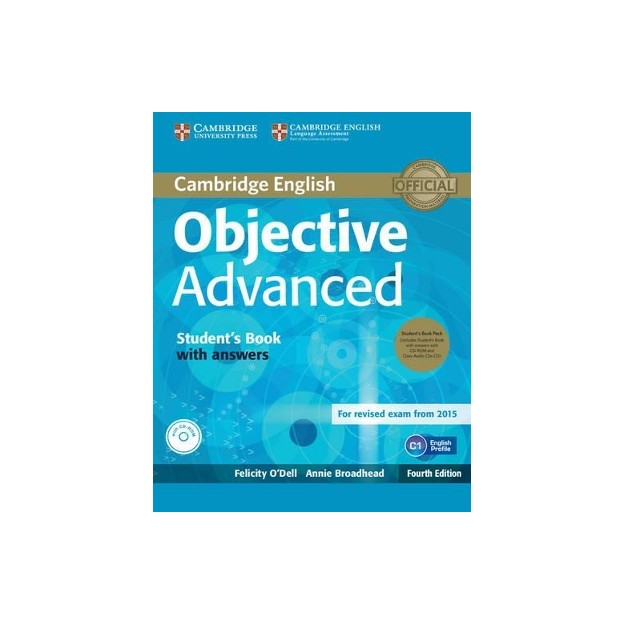 OBJECTIVE ADVANCED SB PACK W/A (+ CD-ROM + CLASS AUDIO CDS (3)) 4TH ED