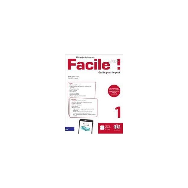 FACILE PLUS 1 GUIDE PEDAGOGIQUE (+ CD)