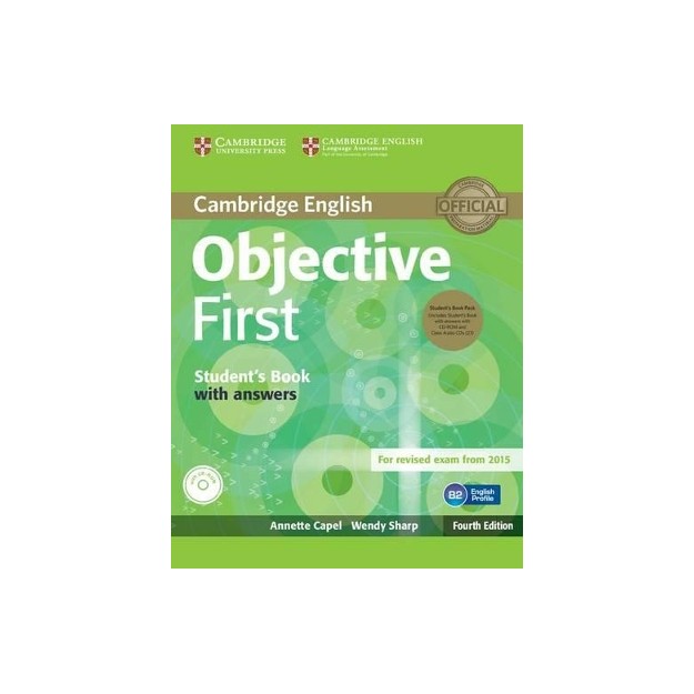 OBJECTIVE FIRST SB PACK W/A (+ CD (2) + CD-ROM) 4TH ED