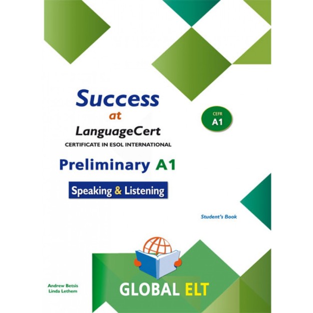 SUCCEES IN LANGUAGECERT PRELIMINARY SPEAKING   LISTENING A1 SB