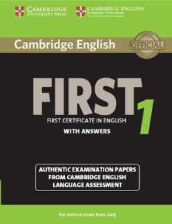 CAMBRIDGE ENGLISH FIRST 1 SB W/A (FOR REVISED EXAM FROM 2015)