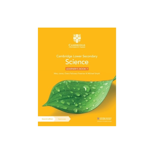 CAMBRIDGE LOWER SECONDARY SCIENCE LEARNERS BOOK 7 WITH DIGITAL ACCESS (1 YEAR)