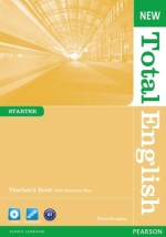 NEW TOTAL ENGLISH STARTER TCHRS (+ CD-ROM)