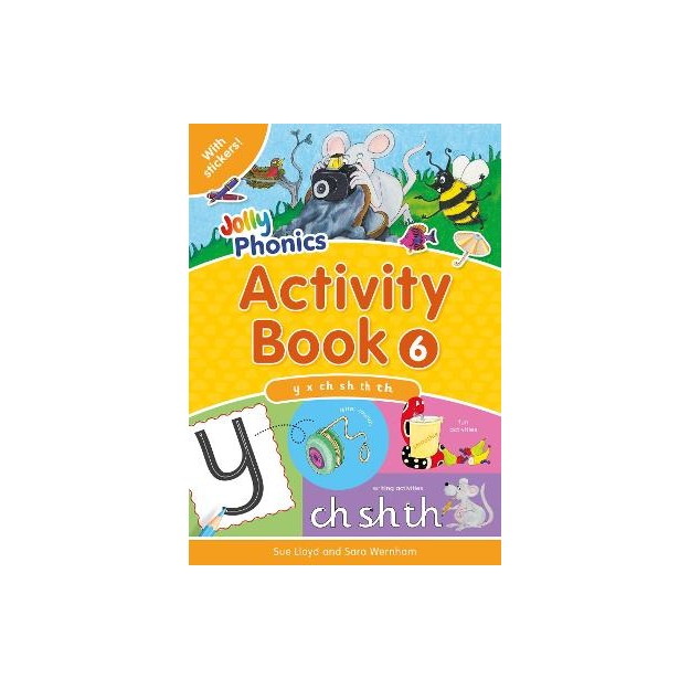 JOLLY PHONICS ACTIVITY BOOK 6 PB