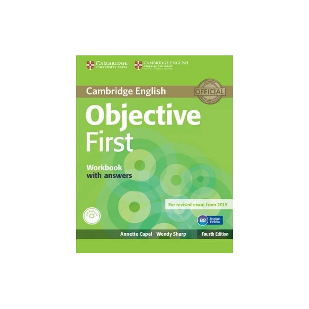 OBJECTIVE FIRST WB WITH KEY (+ AUDIO CD) 4TH ED