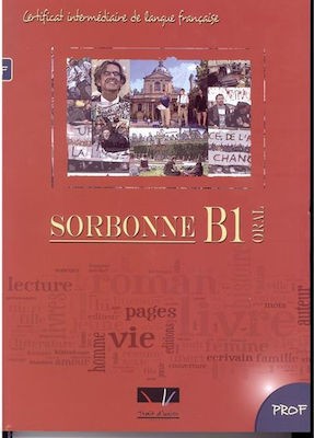 SORBONNE B1 ORAL PROFESSEUR