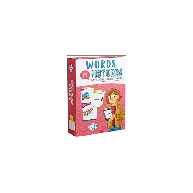 WORDS IN PICTURES FLASHCARDS PRINTED SET + DIGITAL VERSION AND ELILINK