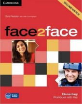 FACE 2 FACE ELEMENTARY WB WITH KEY 2ND ED