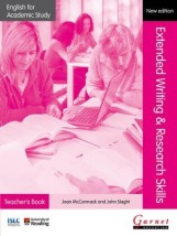 ENGLISH FOR ACADEMIC STUDY: EXTENDED WRITING RESEARCH SKILLS TEACHERS BOOK - EDITION 2 PAPERBACK (+ CD)