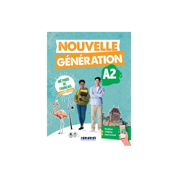 NOUVELLE GENERATION A2 METHODE + CAHIER (+DIDIERFLE.APP.)