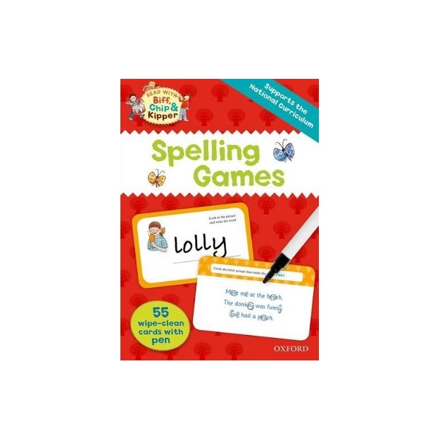 OXFORD READING TREE : READ WITH BIFF, CHIP AND KIPPER SPELLING GAMES
