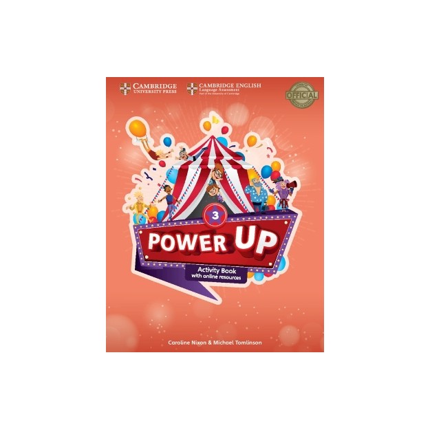 POWER UP 3 ACTIVITY BOOK ( + ON LINE RESOURCES)
