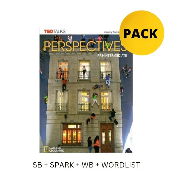 PERSPECTIVES PRE-INTERMEDIATE PACK (SB + SPARK + WB + WORDLIST) BRIT. ED