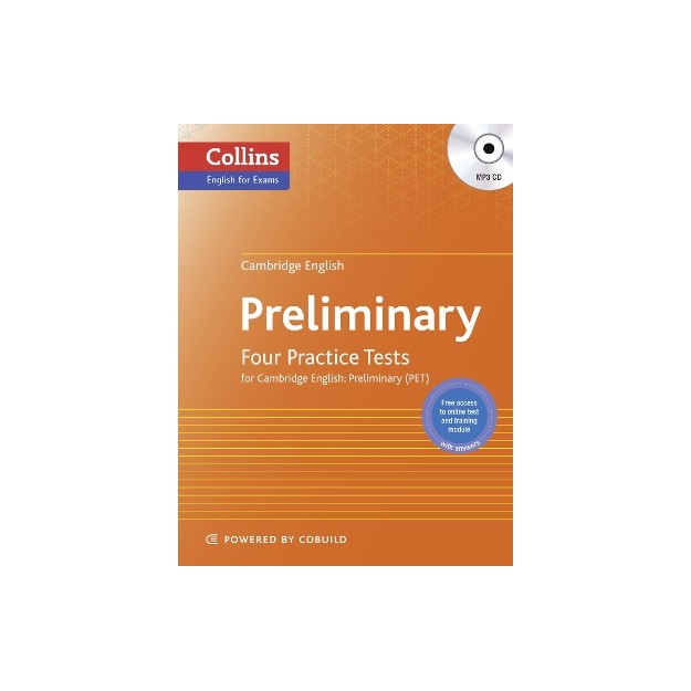COLLINS CAMBRIDGE ENGLISH PRELIMINARY PRACTICE TESTS W/A ( + MP3 PACK) PB