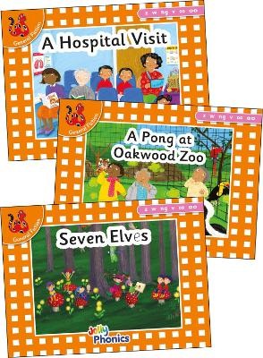 JOLLY PHONICS ORANGE LEVEL READERS SET 5