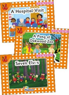 JOLLY PHONICS ORANGE LEVEL READERS SET 5