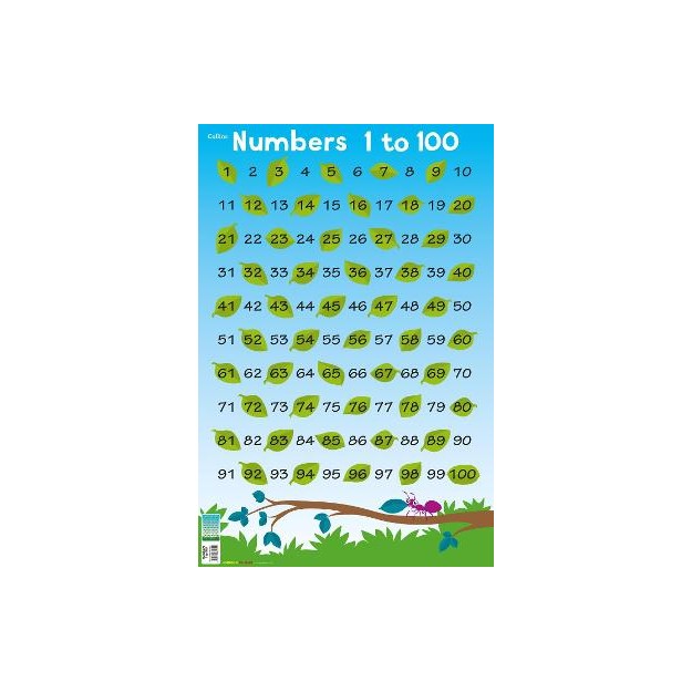 NUMBERS 1 - 10 (COLLINS CHILDREN’S POSTER)