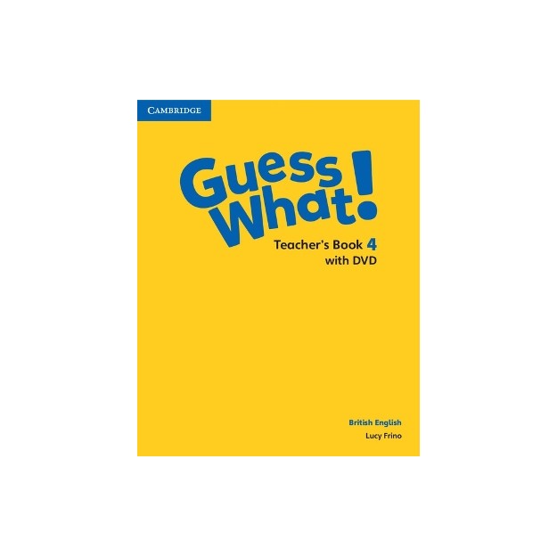 GUESS WHAT! 4 TCHRS (+ DVD)