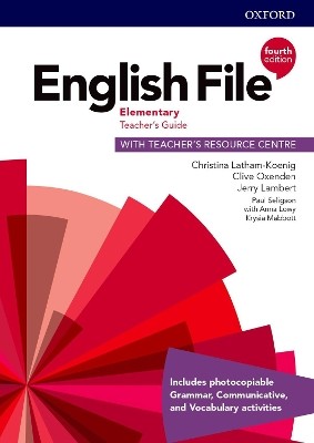 ENGLISH FILE ELEMENTARY TCHRS GUIDE (+ TCHRS RESOURCE) 4TH ED