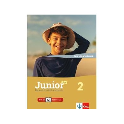 JUNIOR NEU 2 KURSBUCH   ARBEITSBUCH (+ KLETT BOOK-APP)
