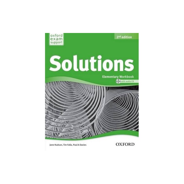 SOLUTIONS ELEMENTARY WB (+ CD) 2ND ED