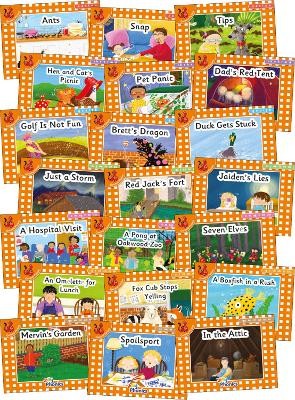 JOLLY PHONICS ORANGE LEVEL READERS COMPLETE SET