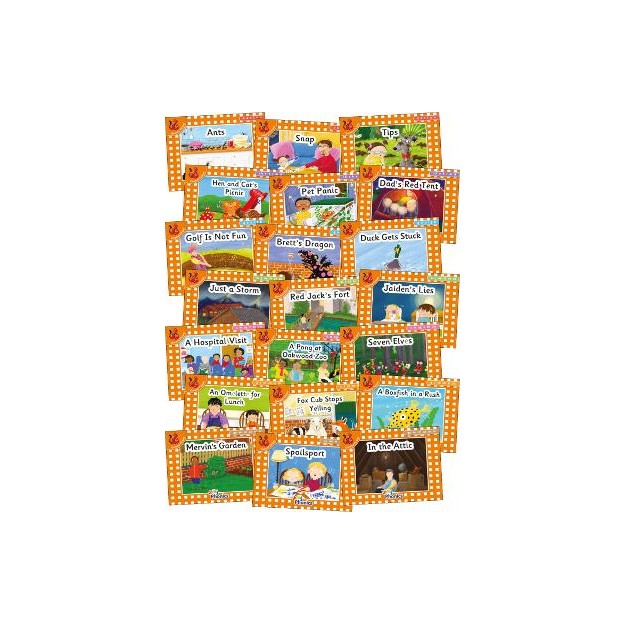 JOLLY PHONICS ORANGE LEVEL READERS COMPLETE SET