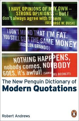 PENGUIN DICTIONARY : MODERN QUOTATIONS 2ND ED PB B