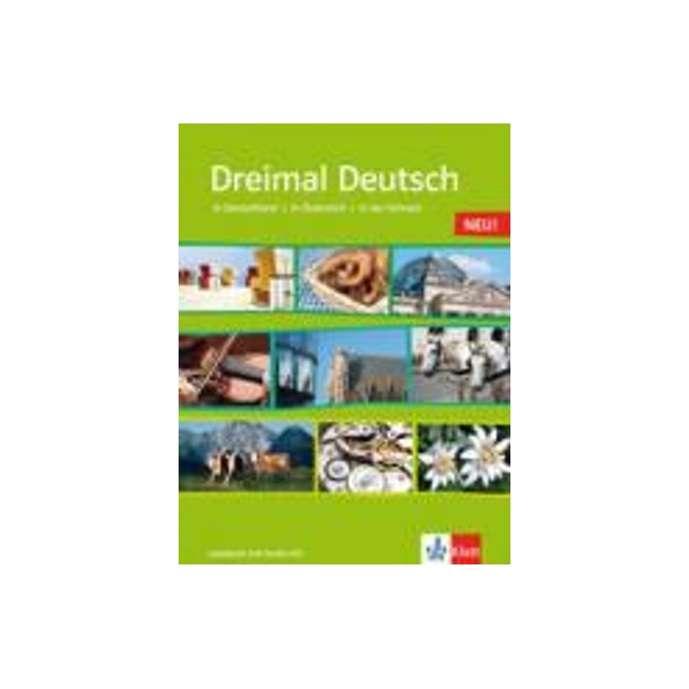 DREIMAL DEUTSCH KURSBUCH (+ CD) NEU