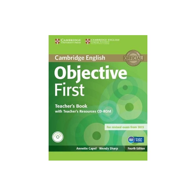 OBJECTIVE FIRST TCHRS (+ CD-ROM) 4TH ED