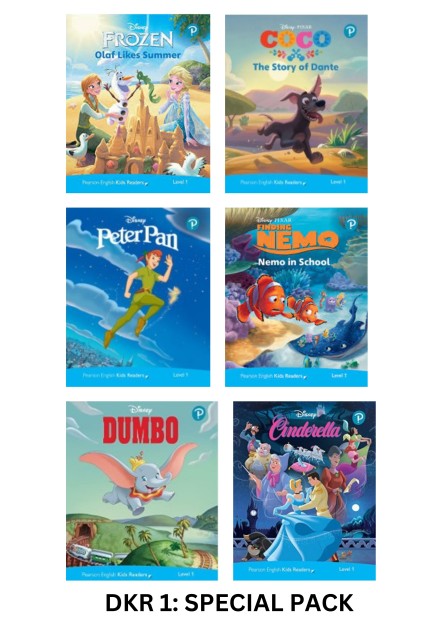 DKR 1: SPECIAL PACK OF 6 DISNEY READERS
