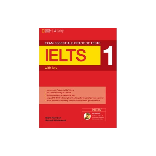 EXAM ESSENTIALS 1 IELTS PRACTICE TESTS SB (+ DVD-ROM) W/A