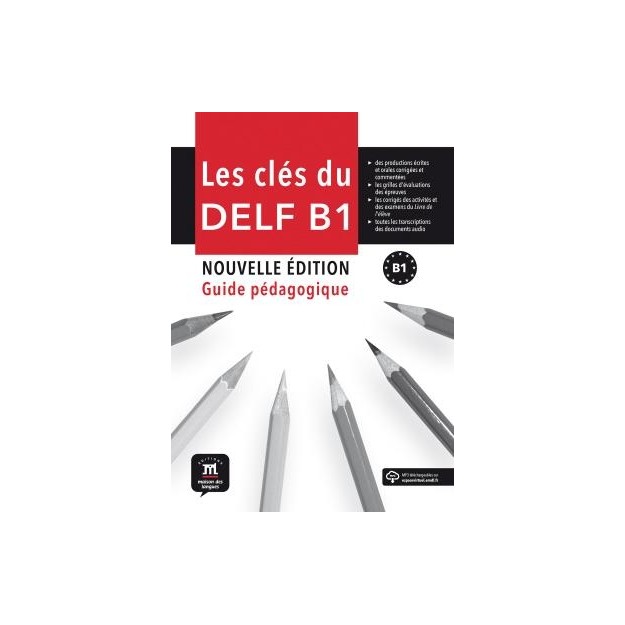 LES CLES DU DELF B1 GUIDE PEDAGOGIQUE N/E