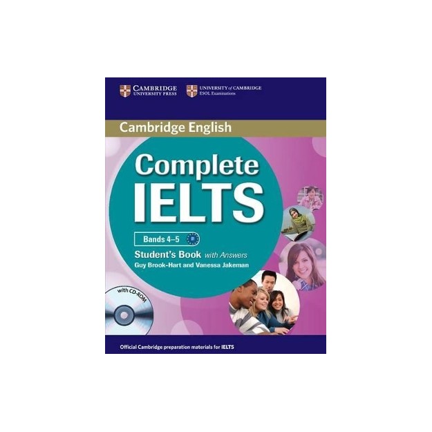 COMPLETE IELTS BANDS 4-5 SB W/A (+ CD-ROM)