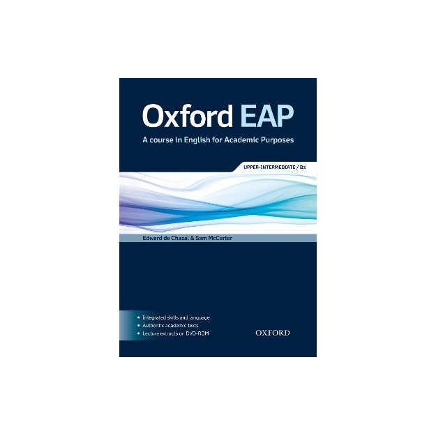 ENGLISH FOR ACADEMIC PURPOSES B2 UPPER-INTERMEDIATE SB (+ DVD-ROM)