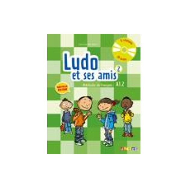 LUDO ET SES AMIS 2 A1.2 METHODE (+ AUDIO CD) N/E