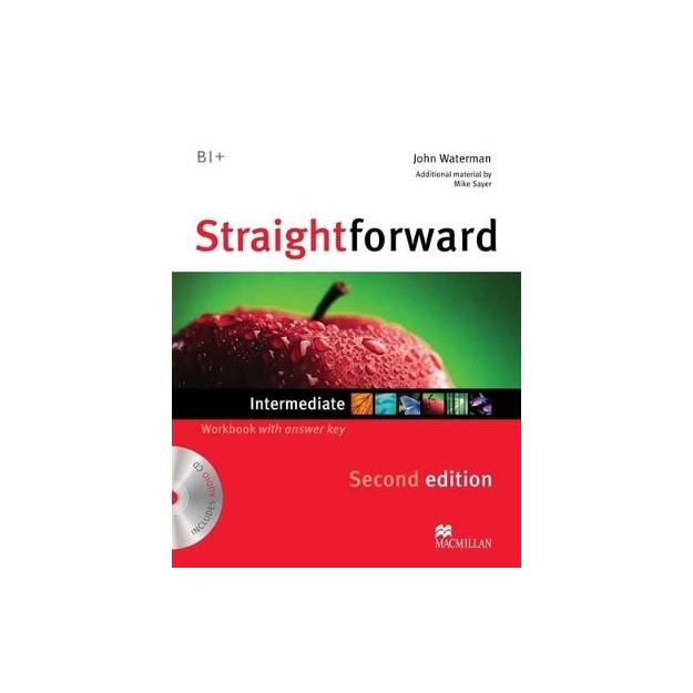 STRAIGHTFORWARD INTERMEDIATE WB (+ CD) WITH KEY 2ND ED