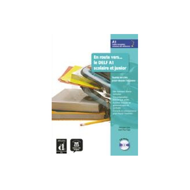 EN ROUTE VERS DELF A1 METHODE (+ CD) SCOLAIRE ET JUNIOR