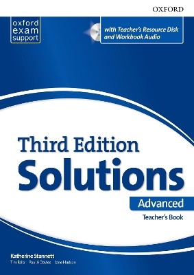 SOLUTIONS ADVANCED TCHRS (+ TCHRS RESOURCES DISC) 3RD ED