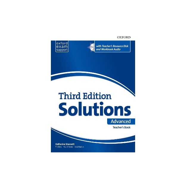 SOLUTIONS ADVANCED TCHRS (+ TCHRS RESOURCES DISC) 3RD ED