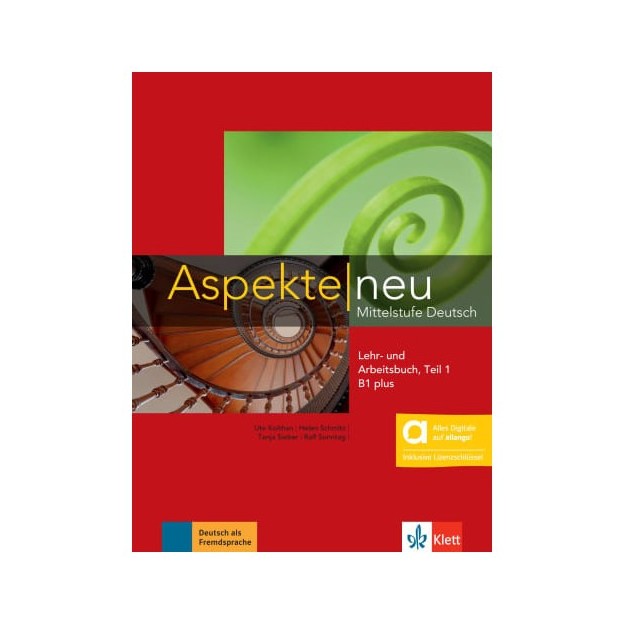 ASPEKTE JUNIOR B1+ KURSBUCH HYBRIDE AUSGABE