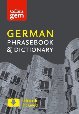 COLLINS GEM PHRASEBOOK   DICTIONARY - GERMAN (4TH EDITION)