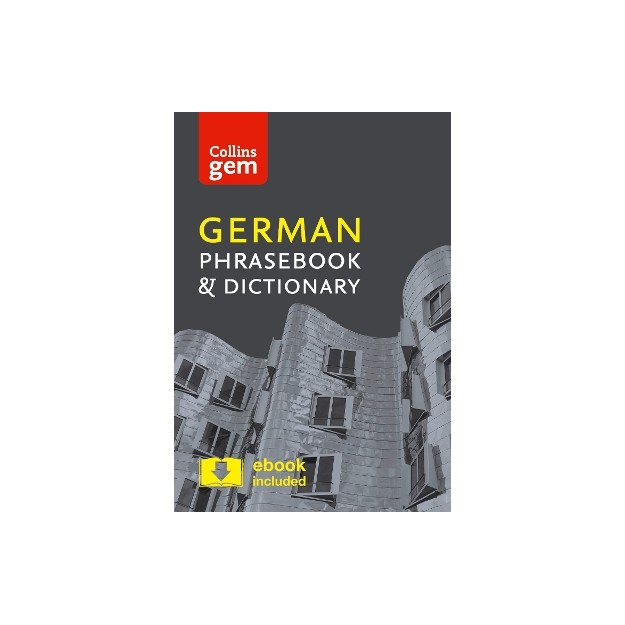COLLINS GEM PHRASEBOOK   DICTIONARY - GERMAN (4TH EDITION)