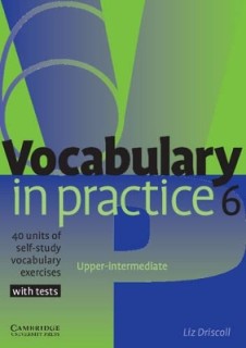 VOCABULARY IN PRACTICE 6 SB
