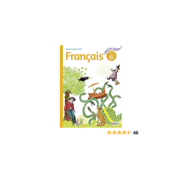 LENVOL DES LETTRES FRANCAIS 6EME 2016 LIVRE ELEVE GF