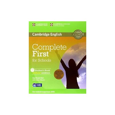 COMPLETE FIRST FOR SCHOOLS SB PACK (+ WB + CD + CD-ROM)