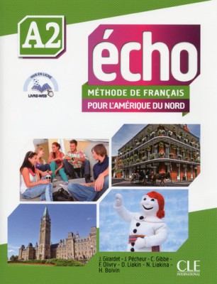ECHO POUR LAMERIQUE DU NORD A2 METHODE (+ DVD) + LIVRE WEB