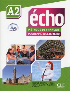 ECHO POUR LAMERIQUE DU NORD A2 METHODE (+ DVD) + LIVRE WEB