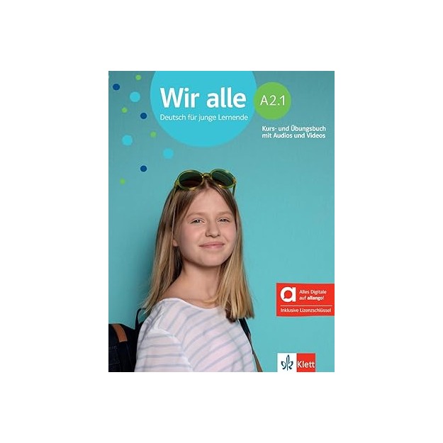 WIR ALLE A2.1 KURS - UND UBUNGSBUCH HYBRIDE AUSGABE ALLANGO(MIT AUDIOS   VIDEOS ON LINE)